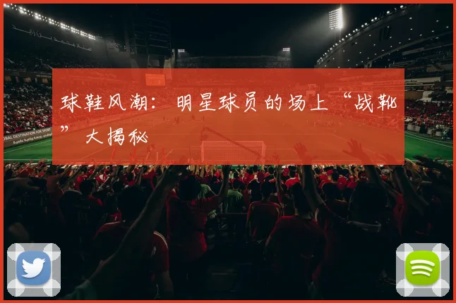 球鞋风潮:明星球员的场上“战靴”大揭秘
